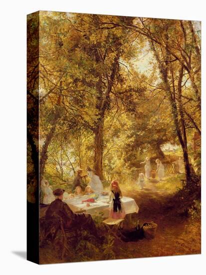 Our Picnic - New Lock, Berks.-Charles James Lewis-Premier Image Canvas