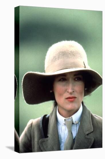 OUT OF AFRICA, 1985 directed by SYDNEY POLLACK Meryl Streep (photo)-null-Stretched Canvas
