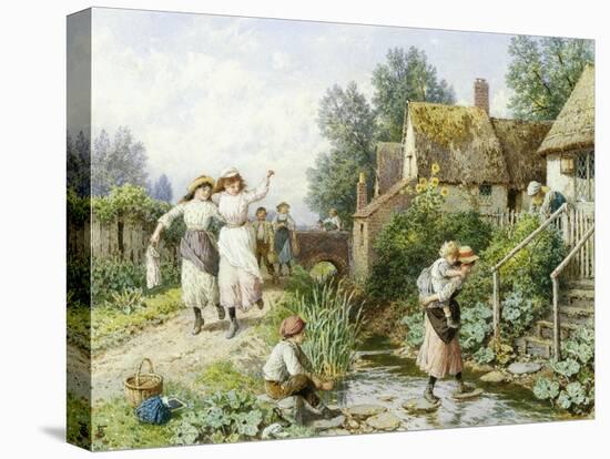 Out of School-Myles Birket Foster-Premier Image Canvas