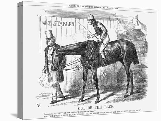 Out of the Race, 1864-John Tenniel-Premier Image Canvas