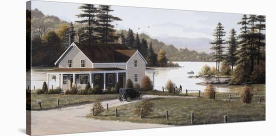 Out on the Lake-Bill Saunders-Stretched Canvas