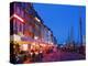 Outdoor Dining and Boats in Nyhavn Harbour, Copenhagen, Denmark, Scandinavia, Europe-Christian Kober-Premier Image Canvas