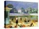 Outdoor Swimming Pool-William James Glackens-Premier Image Canvas