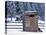 Outhouse at Elkhorn Ghost Town, Montana, USA-Chuck Haney-Premier Image Canvas