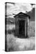 Outhouse in Ghost Town, Bodie, California-George Oze-Premier Image Canvas