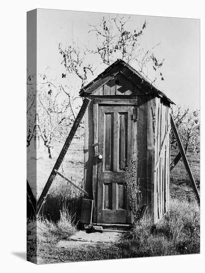 Outhouse on A Farm-null-Premier Image Canvas