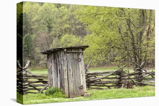 Outhouse, Pioneer Homestead, Great Smoky Mountains National Park, North Carolina-Adam Jones-Premier Image Canvas