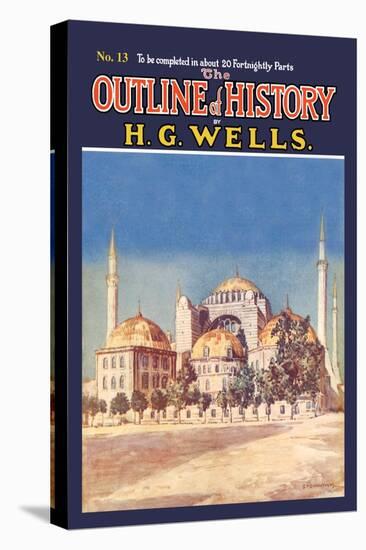 Outline of History by H.G. Wells, No. 13: Mosque-null-Stretched Canvas