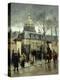 Outside Les Invalides, Paris-Jean-Baptiste Edouard Detaille-Premier Image Canvas