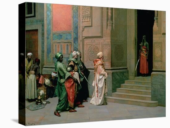 Outside the Palace-Ludwig Deutsch-Premier Image Canvas