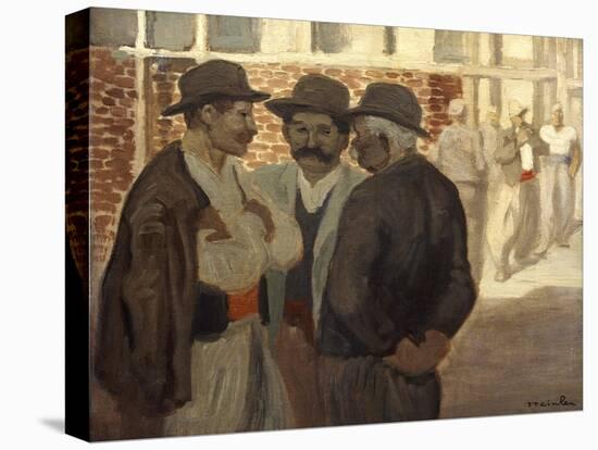 Ouvriers Du Batiment' ('Construction Workers), C1911-Theophile Alexandre Steinlen-Premier Image Canvas