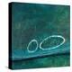 Oval Blues 2-Filippo Ioco-Stretched Canvas