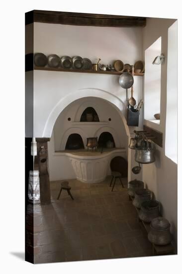 Oven and Copper Pots-null-Premier Image Canvas