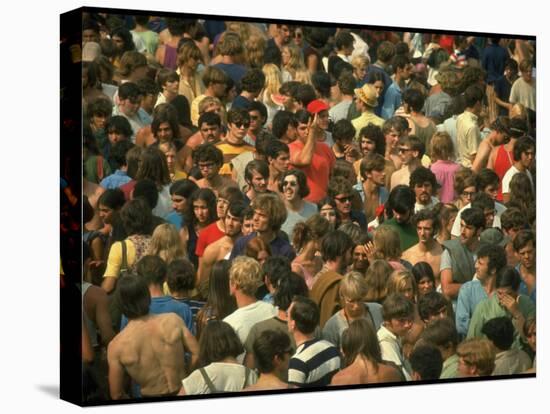 Overall of the Huge Crowd, During the Woodstock Music and Art Fair-John Dominis-Premier Image Canvas