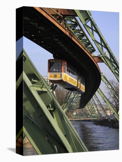 Overhead Railway over Th River Wupper, Wuppertal, North Rhine-Westphalia, Germany, Europe-Hans Peter Merten-Premier Image Canvas