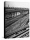 Overhead Tracks Running in All Directions-Ed Clark-Premier Image Canvas