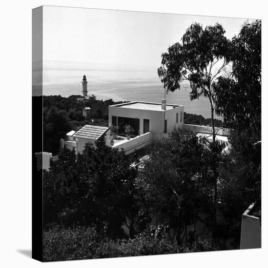 Overhead View of Author W. Somerset Maugham's Villa Mauresque-null-Premier Image Canvas