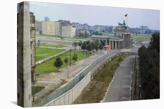 Overhead View of the Berlin Wall-null-Premier Image Canvas