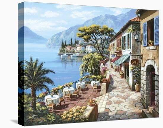 Overlook Cafe II-Sung Kim-Stretched Canvas