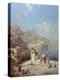 Overlooking Amalfi-Franz Richard Unterberger-Premier Image Canvas