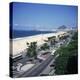 Overlooking Copacabana Beach, Rio De Janeiro, Brazil, South America-Geoff Renner-Premier Image Canvas