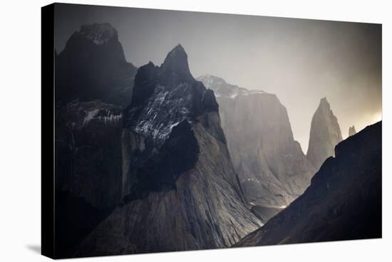 Overlooking Paine Grande Left, Los Cuernos Right, Torres Del Paine NP, Located S Chilean Patagonia-Jay Goodrich-Premier Image Canvas