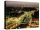 Overlooking Paris at Night-Michel Setboun-Stretched Canvas