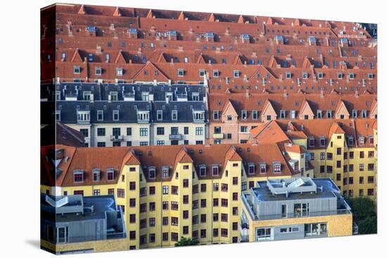 Overlooking the rooftops of Copenhagen-Mallorie Ostrowitz-Premier Image Canvas