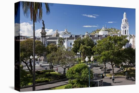 Overlooking the Square of Independence, Quito, Ecuador-Peter Adams-Premier Image Canvas