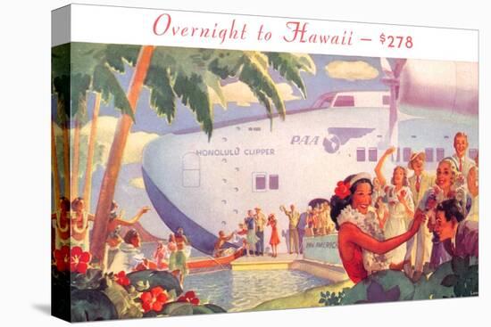 Overnight to Hawaii-null-Stretched Canvas