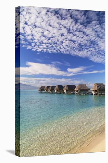 Overwater Bungalows of Sofitel Hotel, Moorea, Society Islands, French Polynesia (Pr)-Ian Trower-Premier Image Canvas