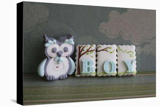 Owl Quilled Boy-null-Premier Image Canvas