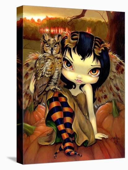 Owlyn in Autumn-Jasmine Becket-Griffith-Stretched Canvas