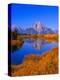 Oxbow Bend Reflecting Mount Moran-Joseph Sohm-Premier Image Canvas