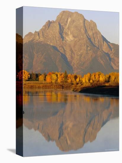 Oxbow Bend, Snake River and Tetons, Grand Tetons National Park, Wyoming, USA-Roy Rainford-Premier Image Canvas