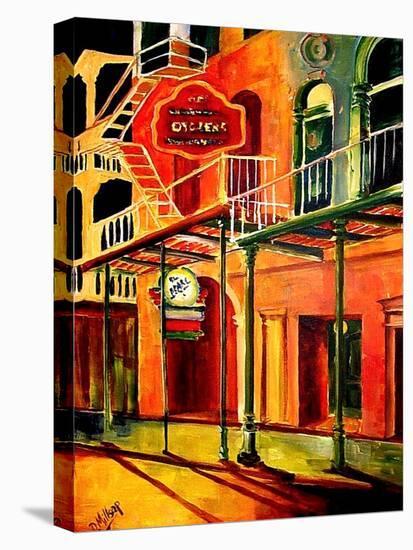 Oysters in the French Quarter-Diane Millsap-Stretched Canvas