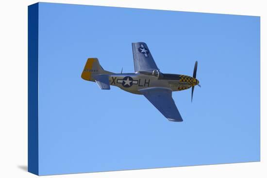 P-51 Mustang, American Fighter Plane, War Plane-David Wall-Premier Image Canvas