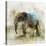 Pachyderm Dance 2-Ken Roko-Stretched Canvas