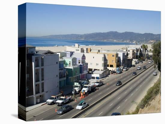 Pacific Coast Highway, Santa Monica, California, USA-Ethel Davies-Premier Image Canvas