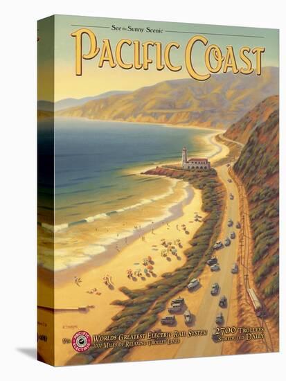 Pacific Coast-Kerne Erickson-Stretched Canvas