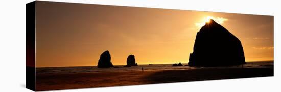 Pacific Ocean Sea Stacks, Olympic National Park, Washington State, USA-null-Premier Image Canvas