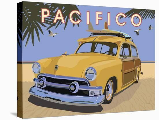 Pacifico-David Grandin-Stretched Canvas