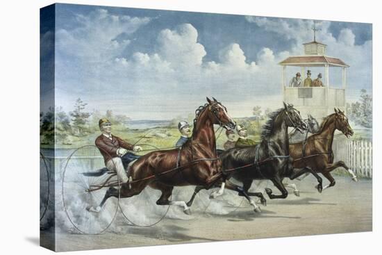 Pacing for a Grand Purse-Currier & Ives-Premier Image Canvas