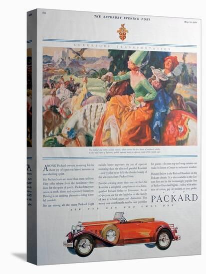 Packard Car Advert, 1930-null-Premier Image Canvas