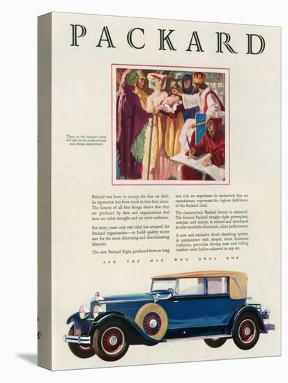 Packard, Magazine Advertisement, USA, 1929-null-Premier Image Canvas