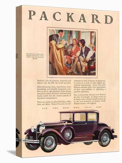 Packard, Magazine Advertisement, USA, 1929-null-Premier Image Canvas