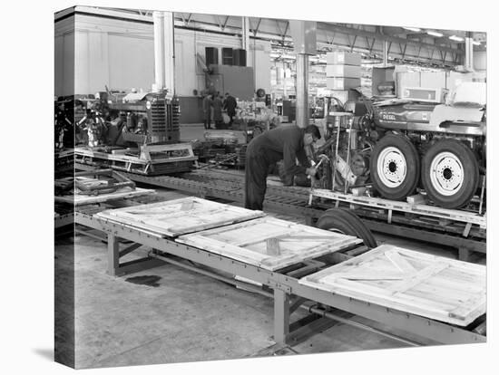 Packing Section, International Harvester Tractor Factory, Doncaster, South Yorkshire 1966-Michael Walters-Premier Image Canvas