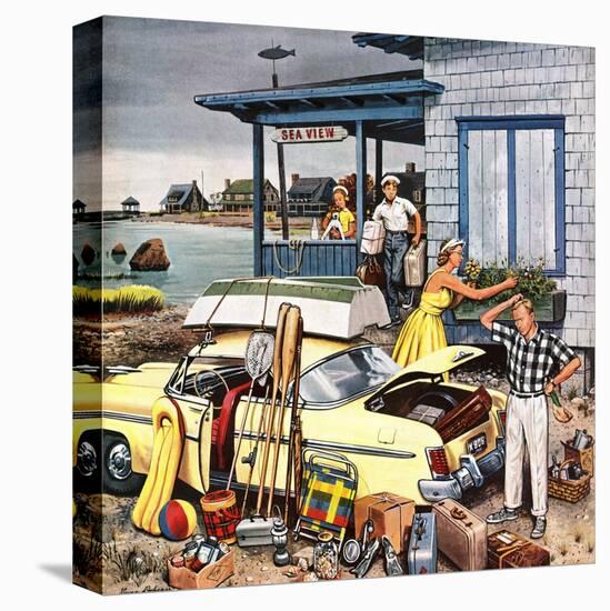 "Packing the Car", September 8, 1956-Stevan Dohanos-Premier Image Canvas