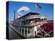 Paddle Steamer 'Natchez', on the Edge of the Mississippi River in New Orleans, Louisiana, USA-Bruno Barbier-Premier Image Canvas