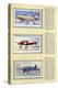 Page from an Album of Aeroplanes (Civil) for Cigarette Cards-null-Stretched Canvas